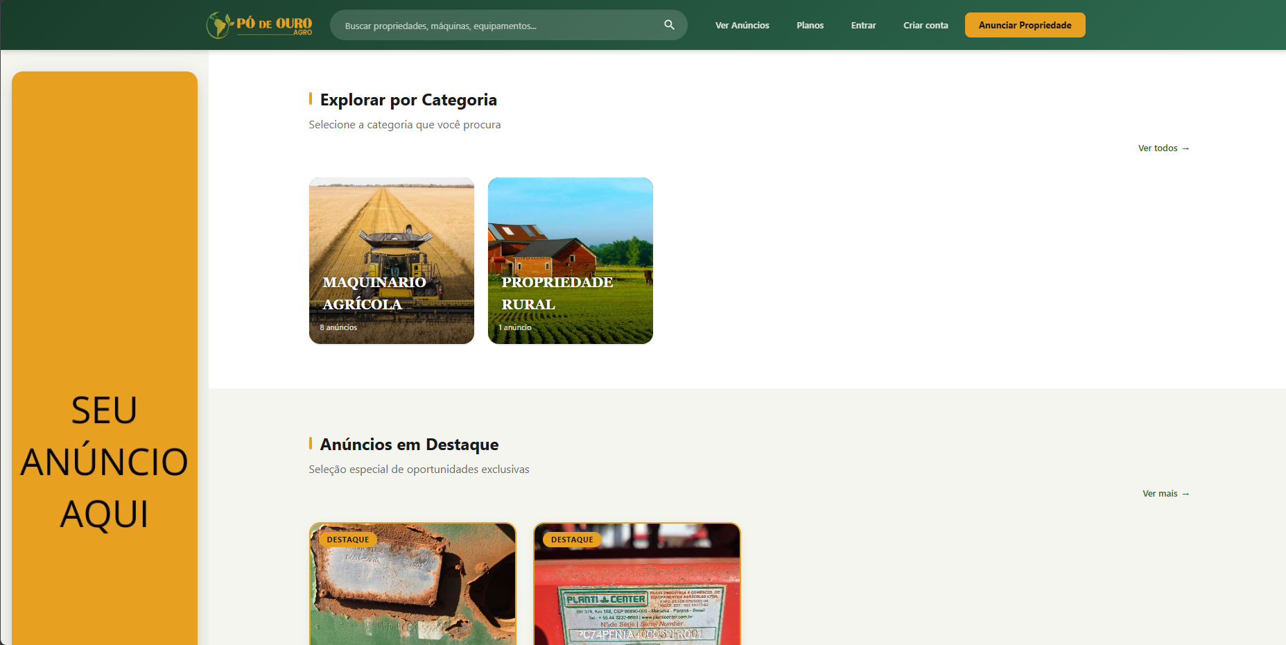 Banner Lateral da Home